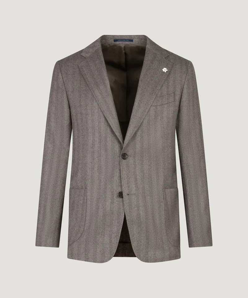 Colbert S110's wol Reda Timeless blauw bruin