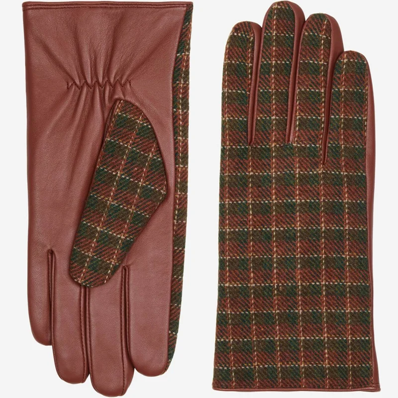 Rosie - Sheepskin leather gloves with fleece lining & touchscreen feature