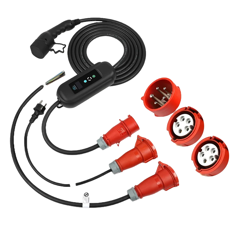 BlackCharge® 3.0 Mobiele Krachtstroom Lader 11kW (CEE Rood)