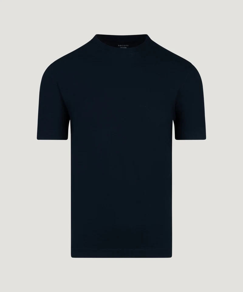 T-shirt Cool Cotton donkerblauw