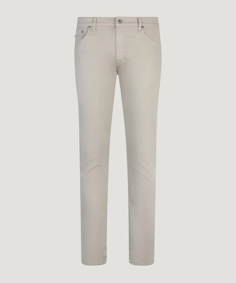 5-pocket Jazz Updated katoen/lyocell stretch lichtbruin