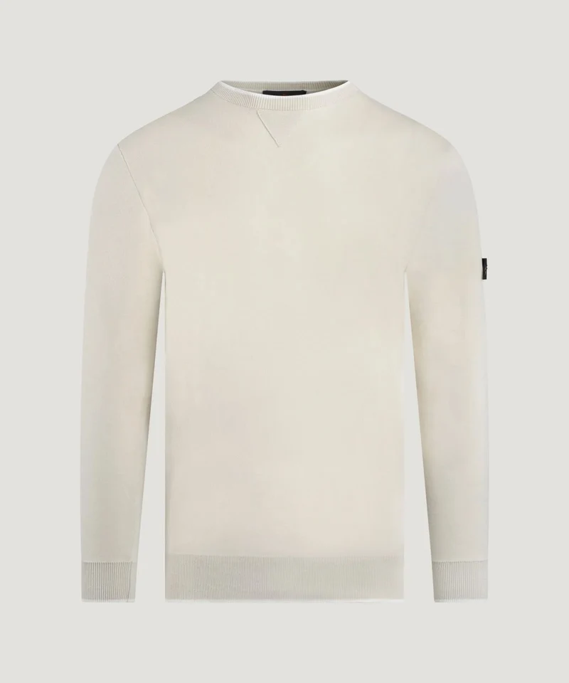 Rubjerg crewneck trui off-white