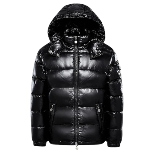 Arctiq High-Shine Down Jacket – Luxe Glanzende Winterjas Met Witte Eendendons