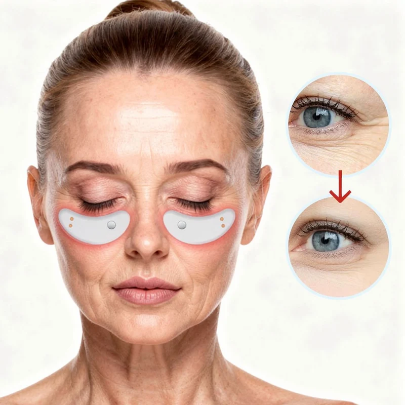Gerät gegen Augenringe & Tränensäcke durch Rotlichttherapie | Augenia