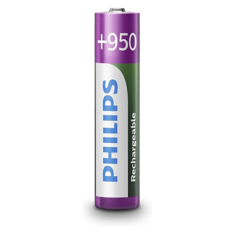 Philips - Oplaadbare AAA Batterijen – 1,2V NiMH – 4 Stuks