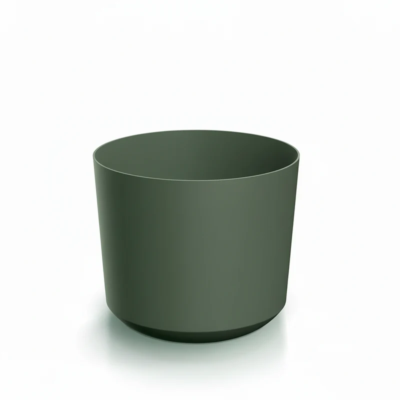No Brand – Bloempot – 20x18 cm – Groen – Licht & Weerbestendig