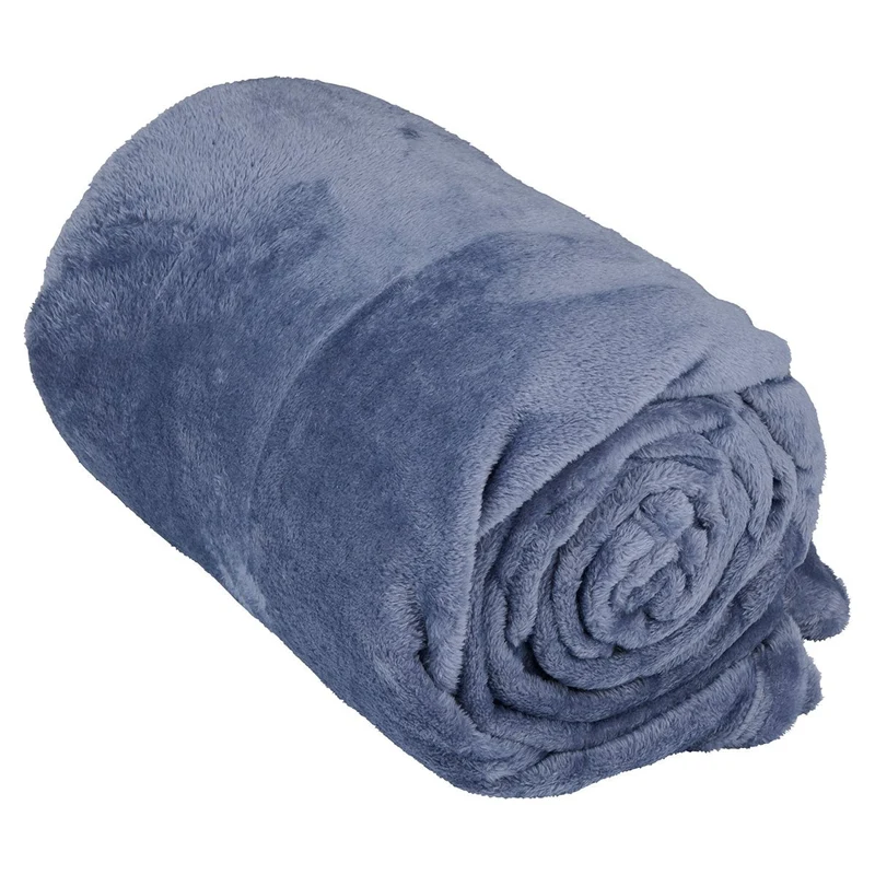 Arti Casa - Fleece deken – 150x200 cm – Diepblauw