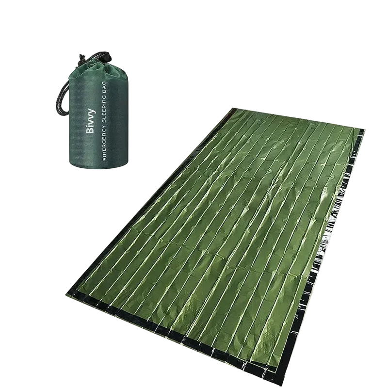 Nooddeken Bivy – Compacte Thermische Nooddeken