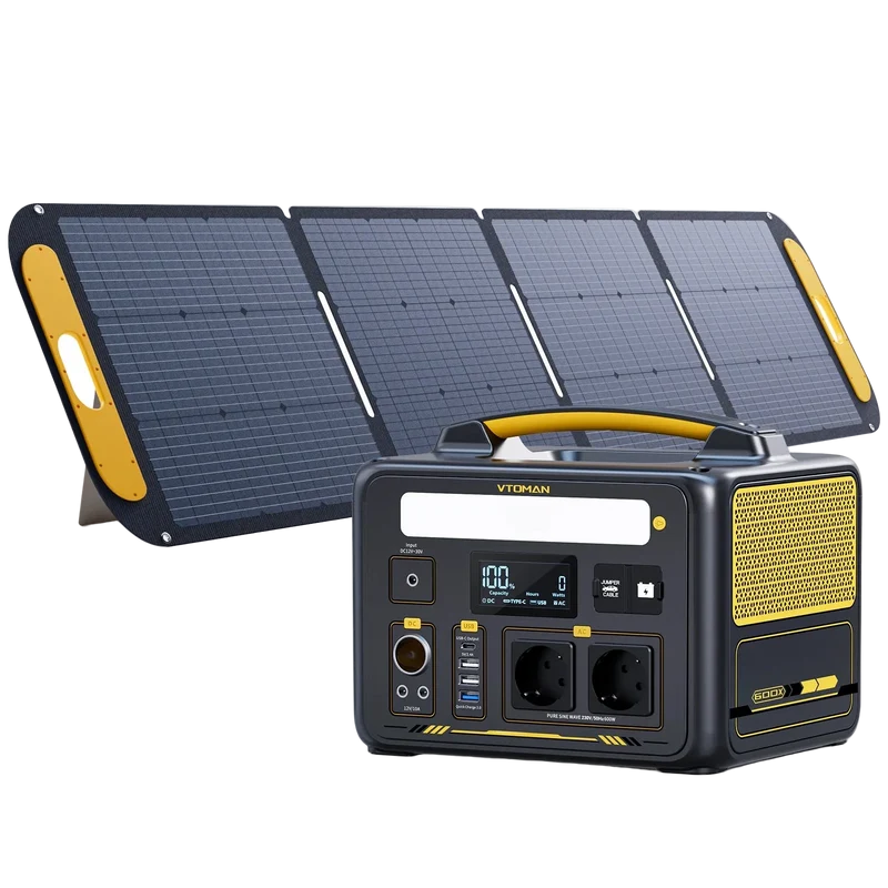 VTOMAN Jump 600X 600W 299Wh + 200W zonnepaneel