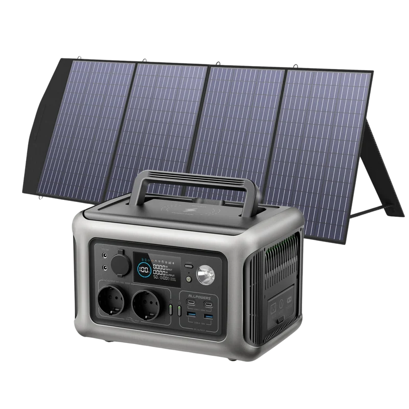 ALLPOWERS R600 600W 299Wh + 200W zonnepaneel