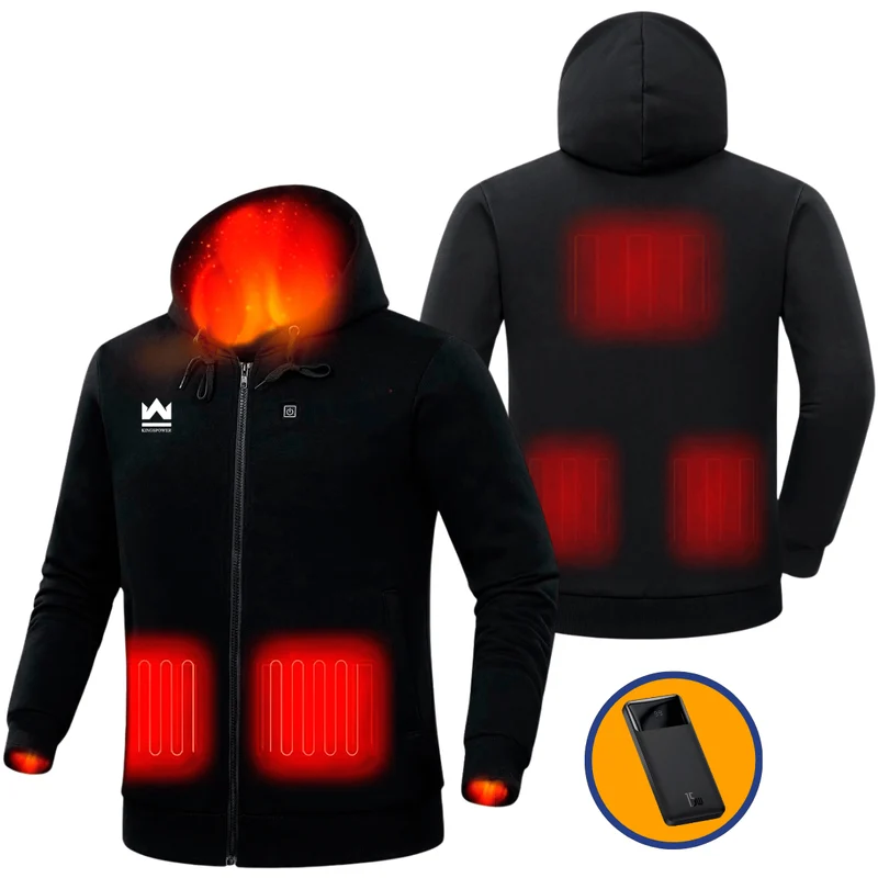 Verwarmd vest | Unisex | Inclusief powerbank