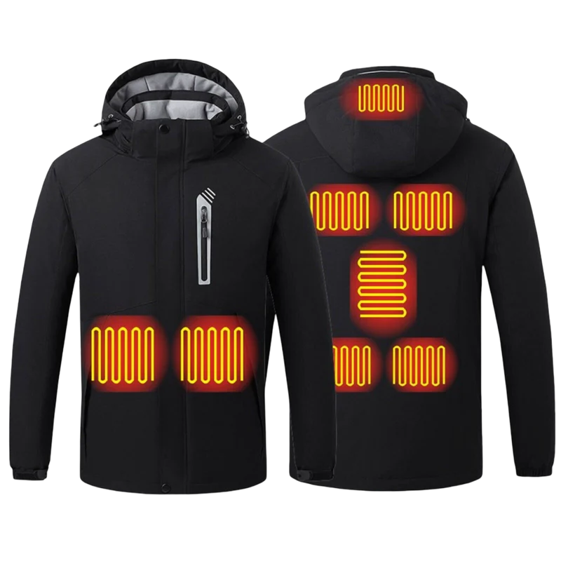 KIMO DIRECT Verwarmde Ski Jas