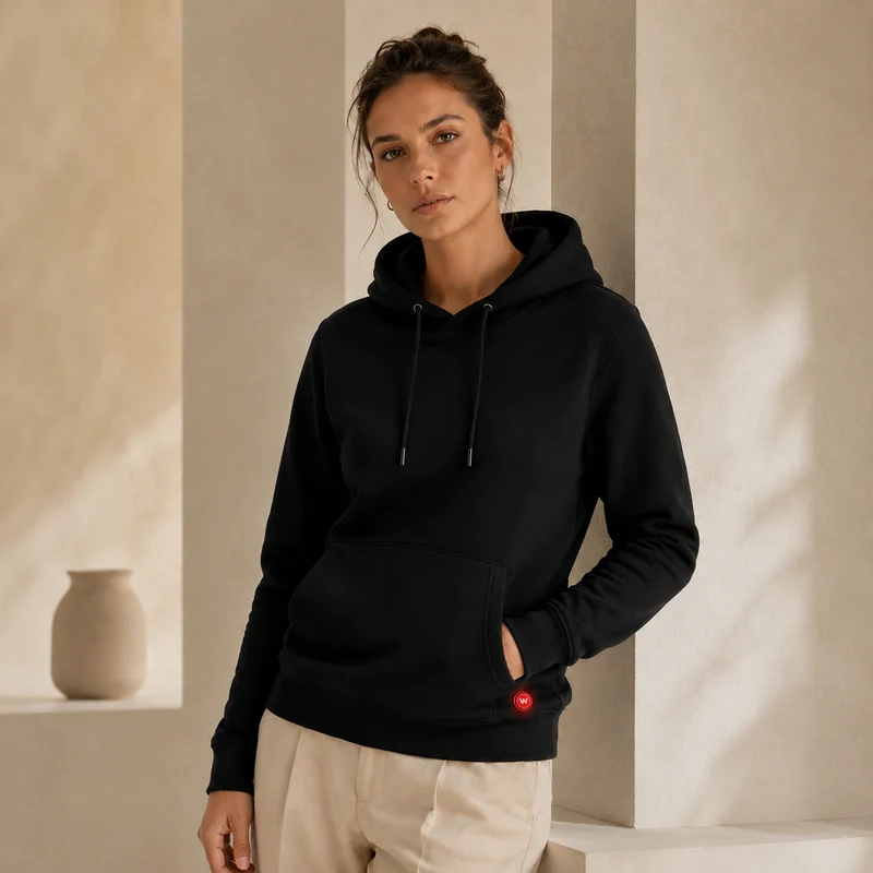 Infrarood Verwarmde Hoodie - Vrouwen