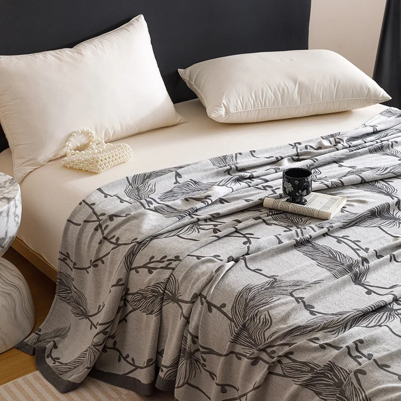 Bamboe handdoekdeken/sprei - Zomerse zachtheid voor behaaglijk comfort