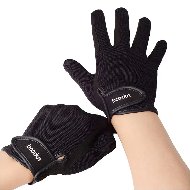 RideGrip paardrij handschoenen Zwart of Bruin