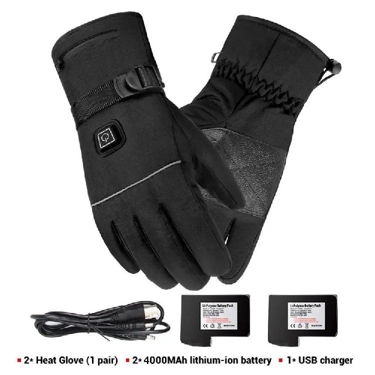 ThermoCharge - IR verwarmde outdoor handschoenen met touchscreen compatibiliteit