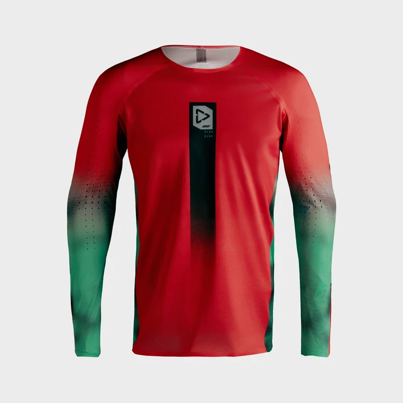 Leatt Moto 5.5 UltraWeld Crossshirt Verlopend rood