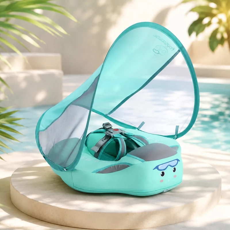 Baby Schwimmring mit Sonnendach | Sonnenwiege