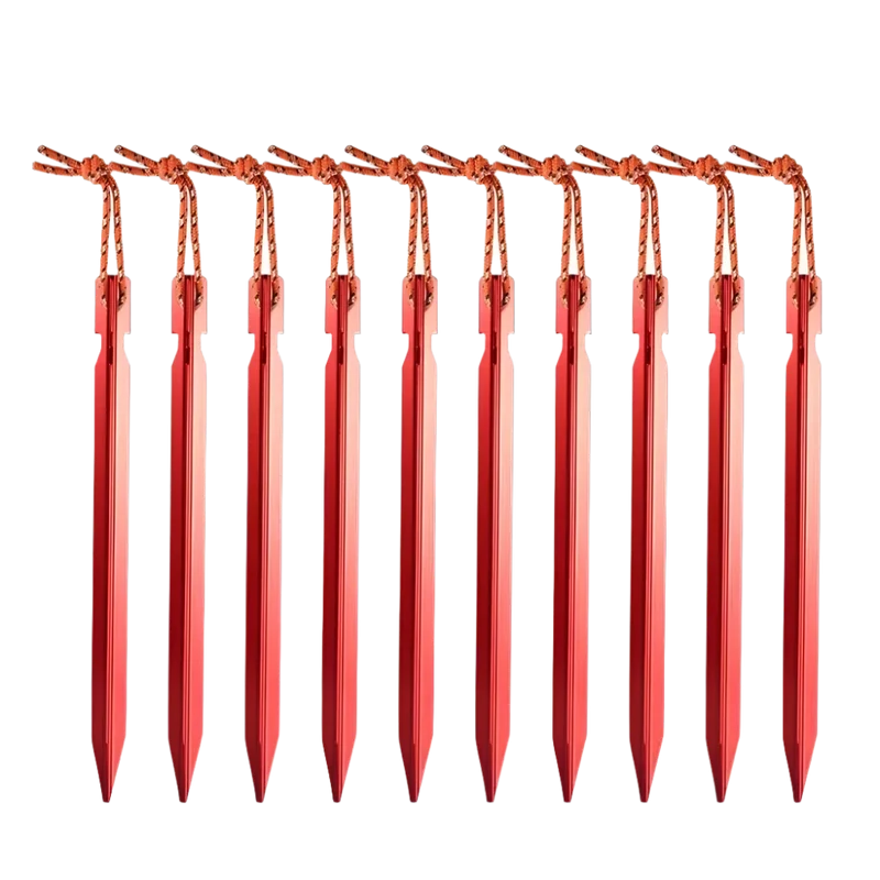 Tentharingen 10 stuks | 18cm Aluminum