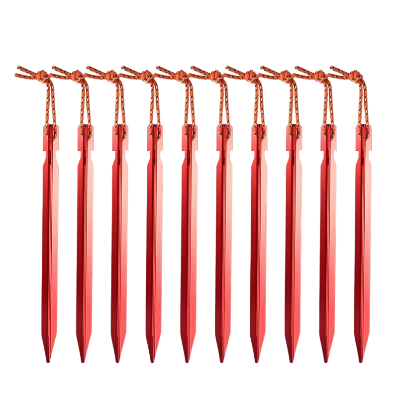 Tentharingen 10 stuks | 18cm Aluminum