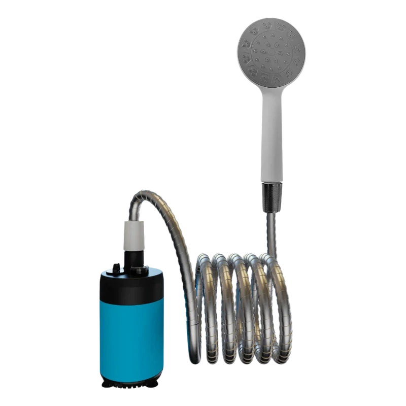 Alfa Survival campingdouche | Oplaadbare buitendouche | Opvouwbaar