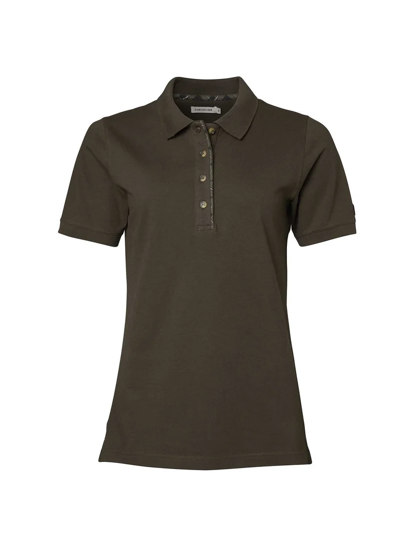Chevalier Gwyn Polo Shirt Women, leather brown