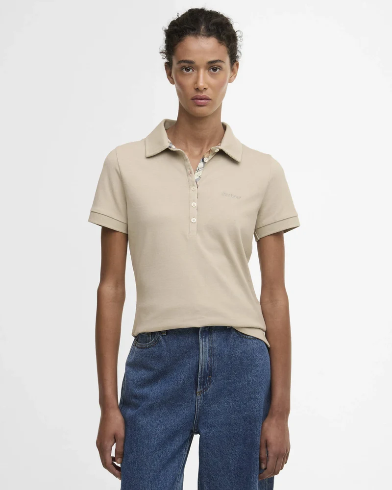Barbour Portsdown Top, light sand/hessian