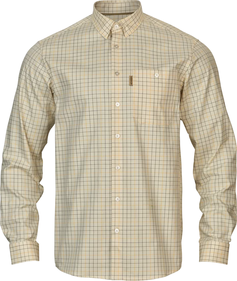Härkila Portfield L/S Shirt, mandarin check