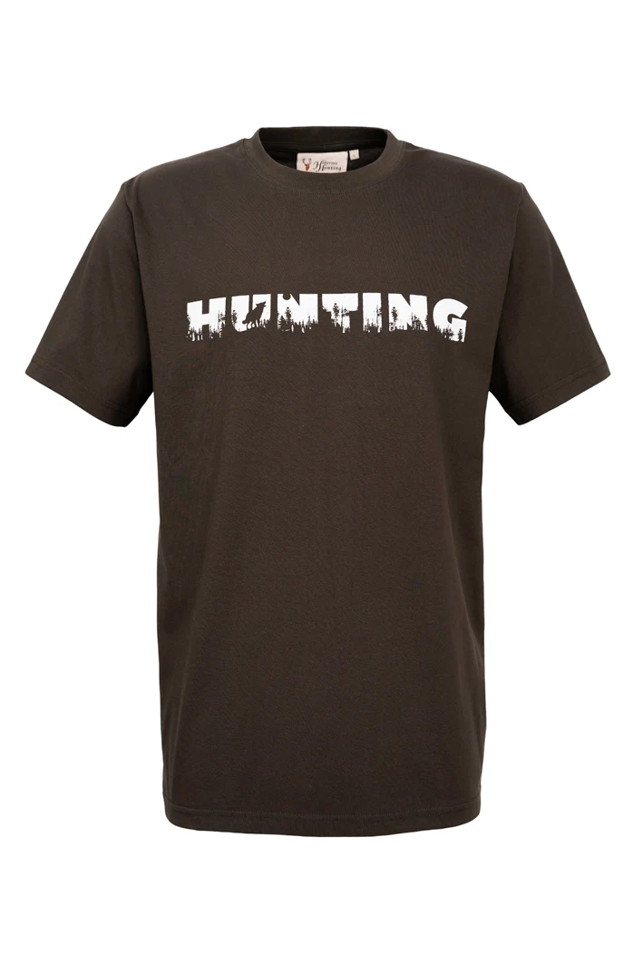 Hubertus T-shirt "Hunting", heren, olive