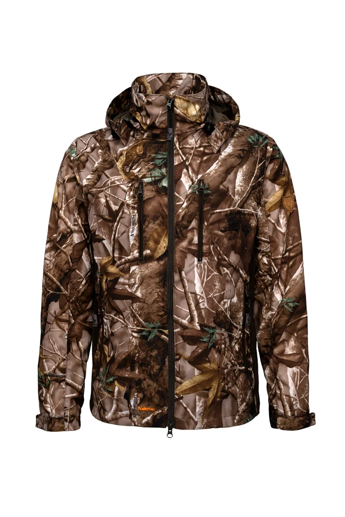 Hubertus Camouflagejack met stretch inzetstuk "Stalking"