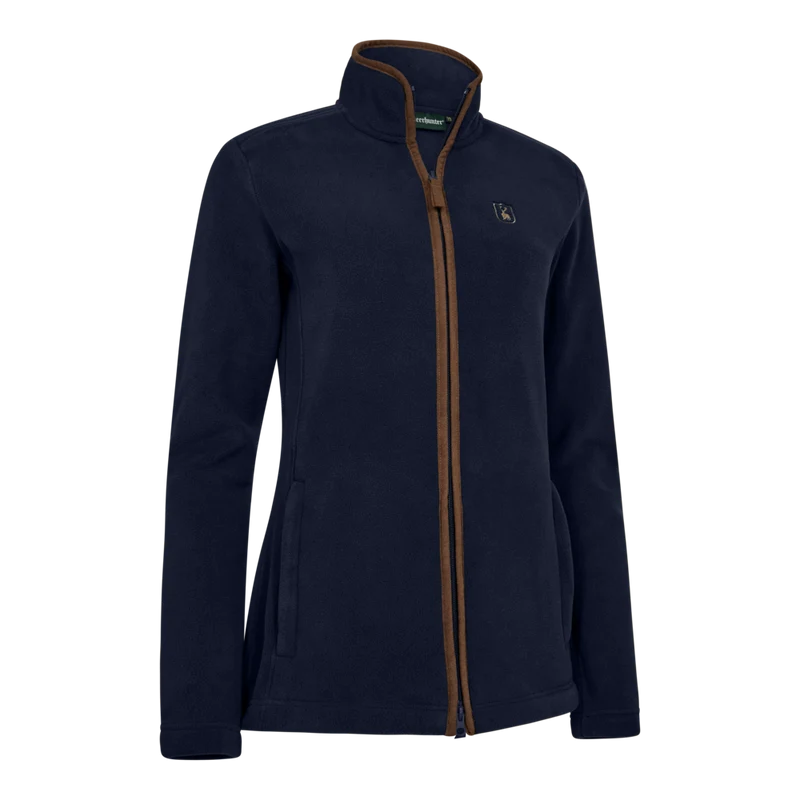 Deerhunter Lady Cumbria Fleece Jacket, dark blue