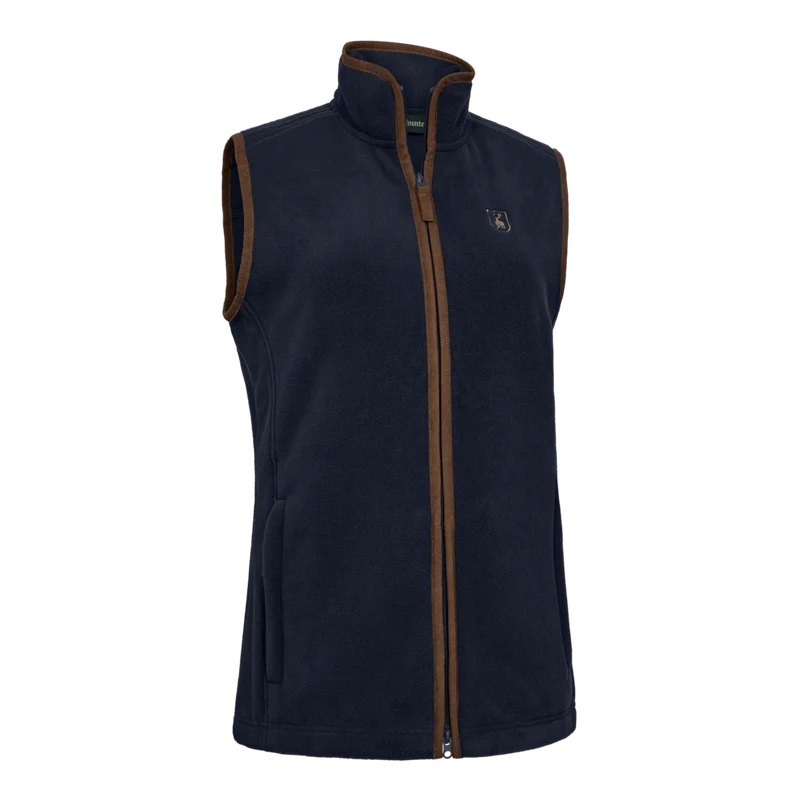 Deerhunter Lady Cumbria Fleece Waistcoat, dark navy