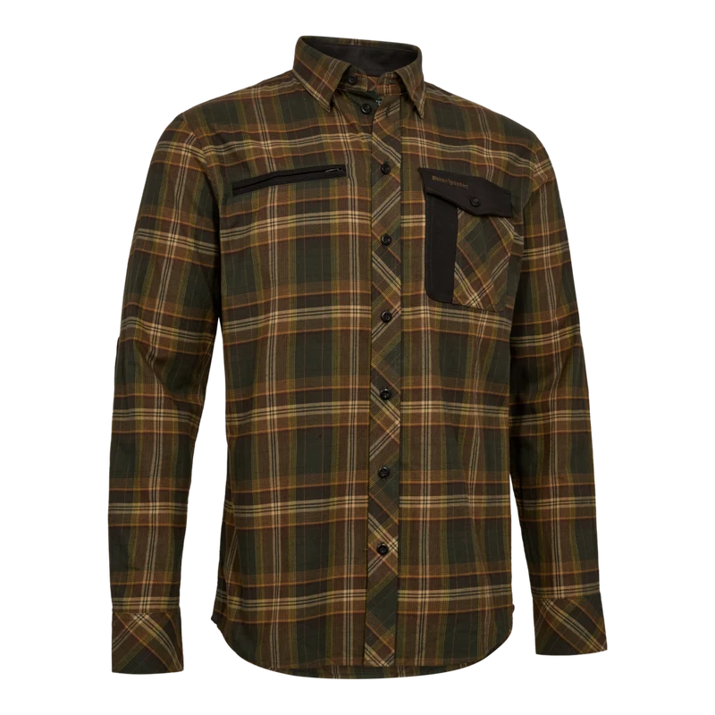 Deerhunter Bennett Shirt, green check