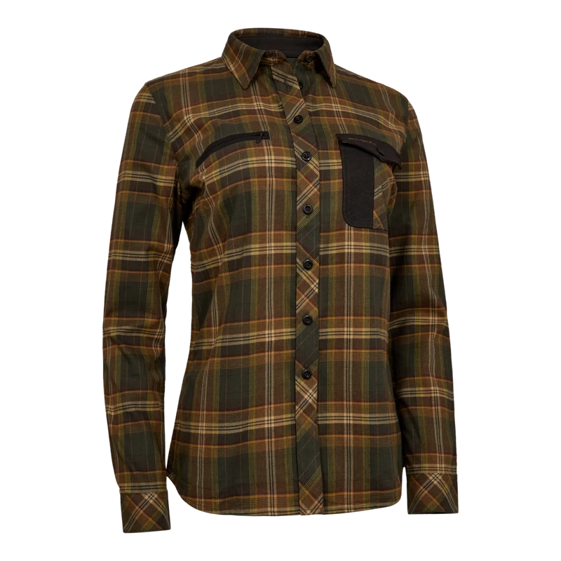 Deerhunter Lady Blair Shirt, green check