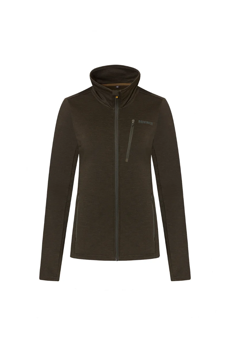 Rovince Fleece Jacket Flexline Woman, olive green