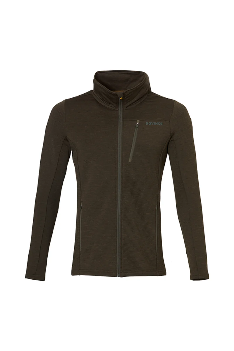 Rovince Fleece Jacket Flexline Men, olive green