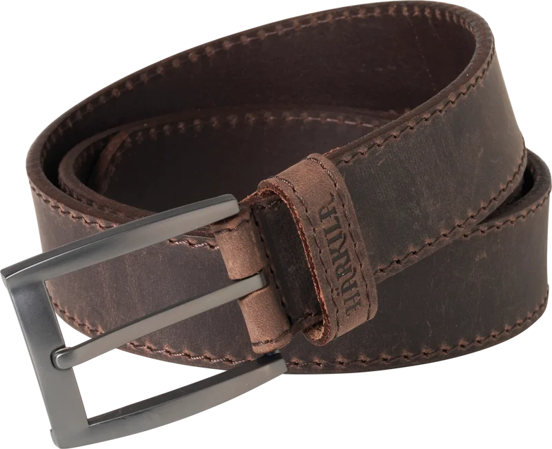Härkila Arvak Leather Belt, deep brown