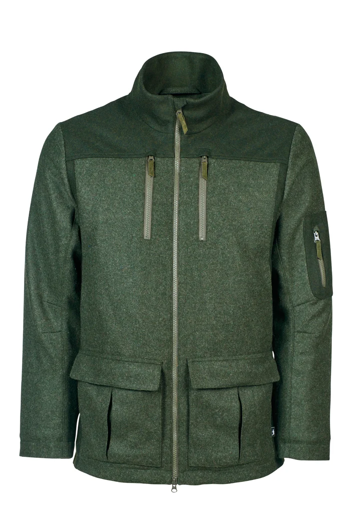 Jagdhund Glanegg herenjas, loden, groen