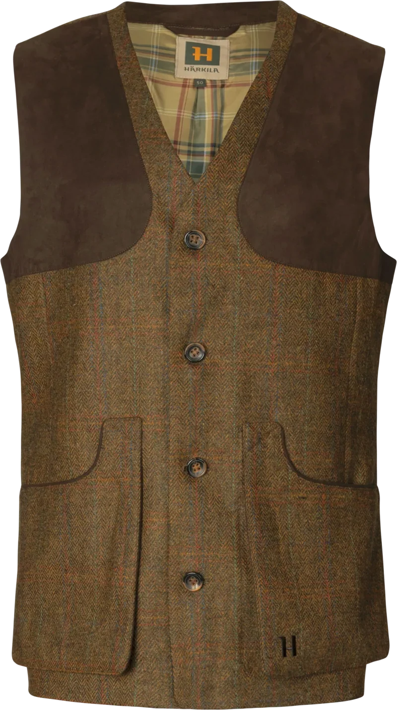 Härkila Kenmore Shooting Waistcoat, terragon brown