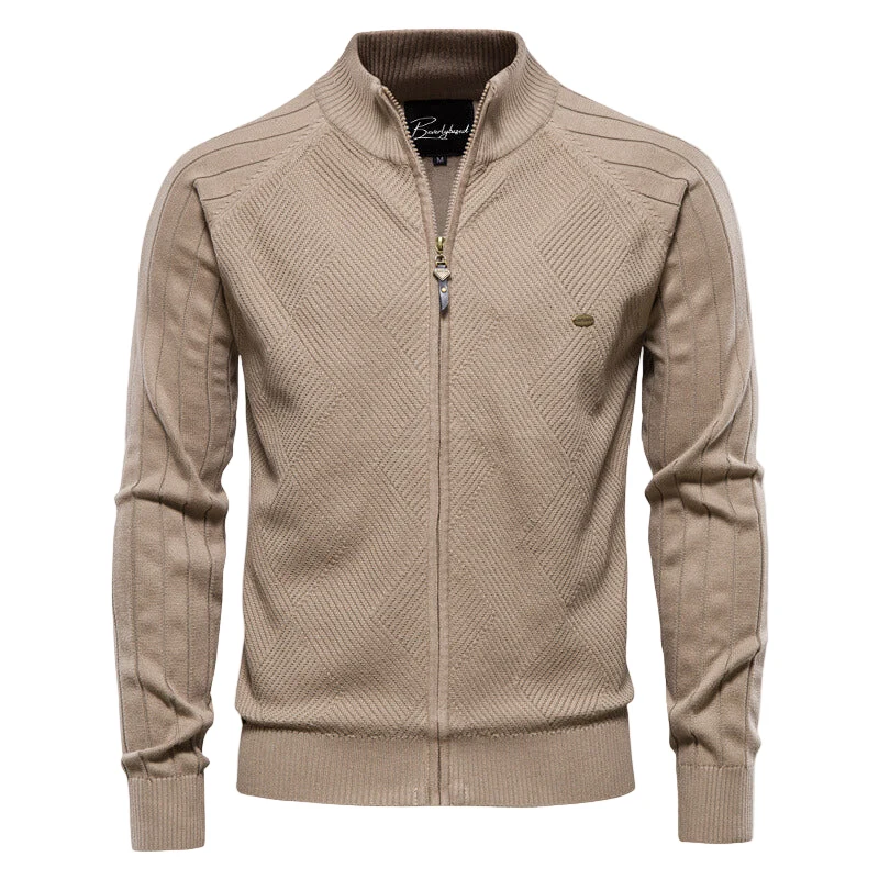 Heren Vest met Rits Casual Herfst Gilet
