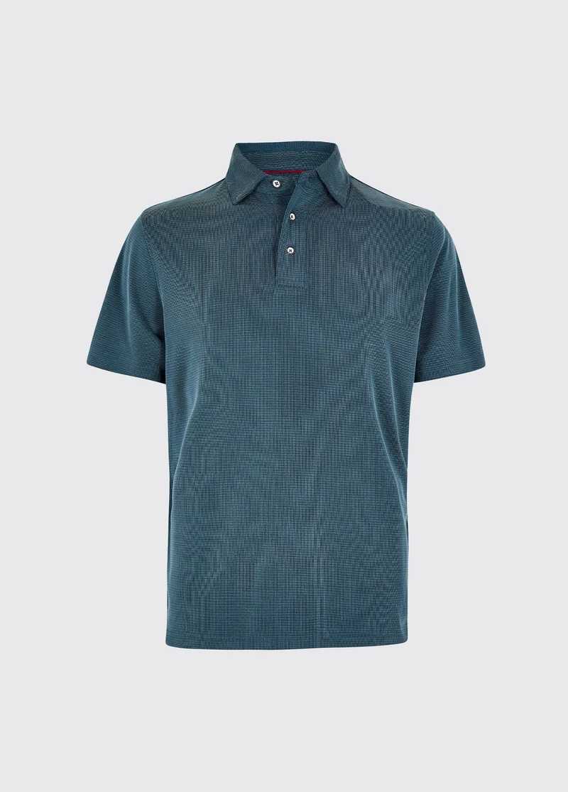 Dubarry Gilligan Heren Tencel Modal Poloshirt, atlantic