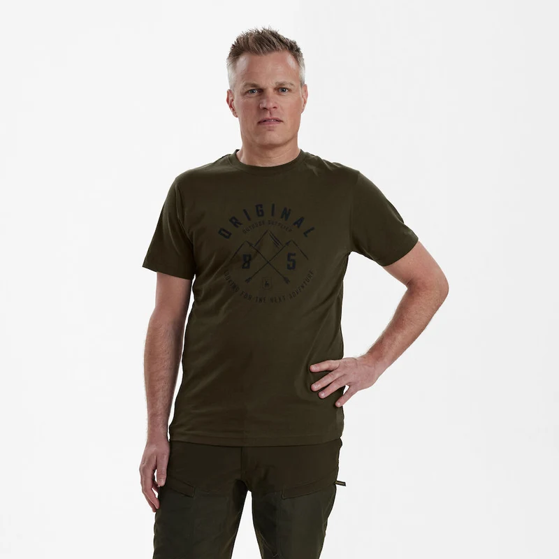 Deerhunter Nolan T-shirt, deep green