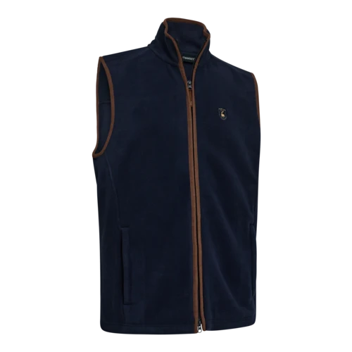 Deerhunter Cumbria Fleece Waistcoat, dark blue