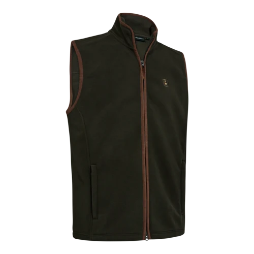 Deerhunter Cumbria Fleece Waistcoat, forest ember