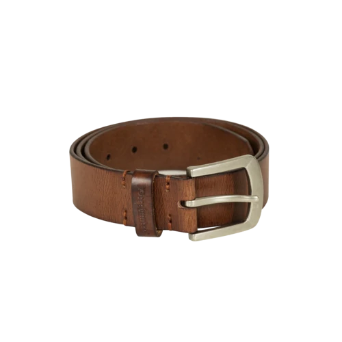 Deerhunter Leather Belt, cognac brown