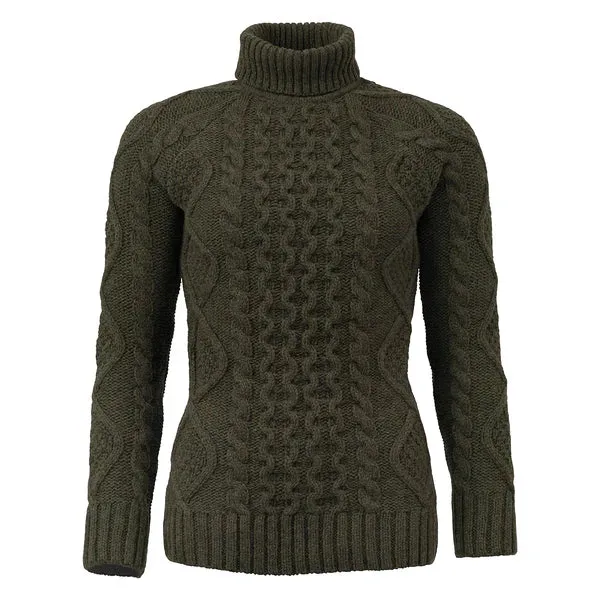 Laksen Knightsbridge Rollneck, olive