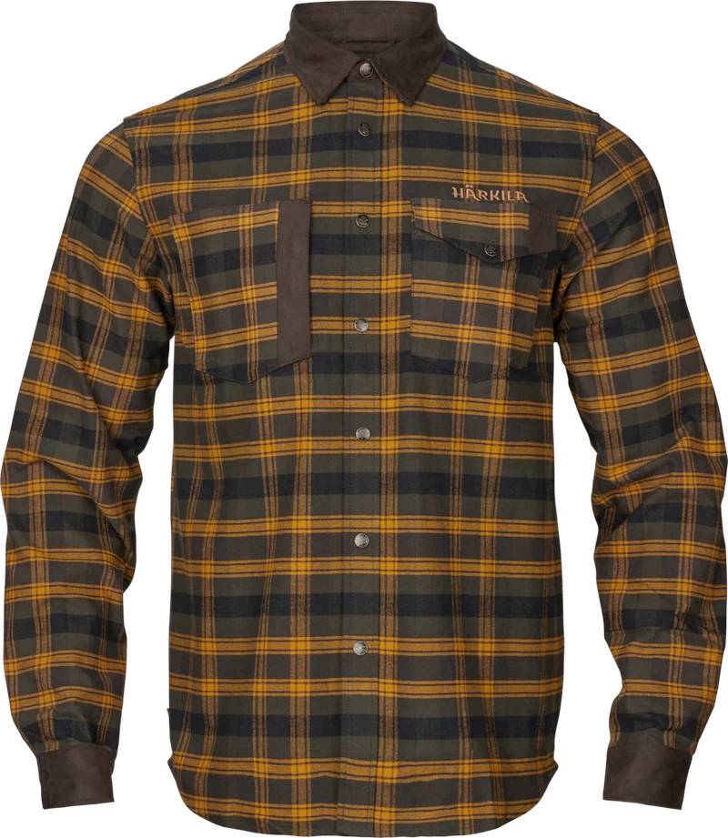 Härkila Aivak L/S Shirt, buckthorn brown