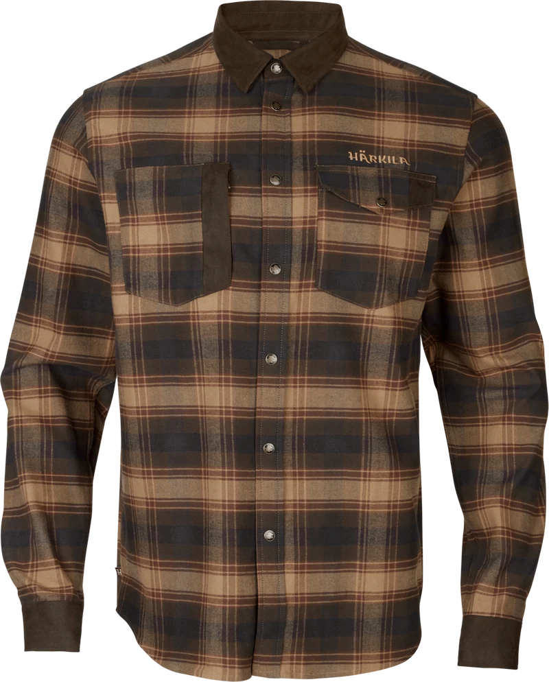 Härkila Aivak L/S Shirt, burgundy