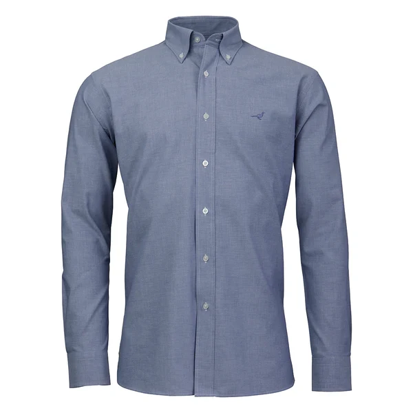 Laksen Kaleb Chambray Shirt, light blue