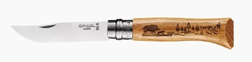 Zakmes Opinel Gegraveerd Wild Zwijn